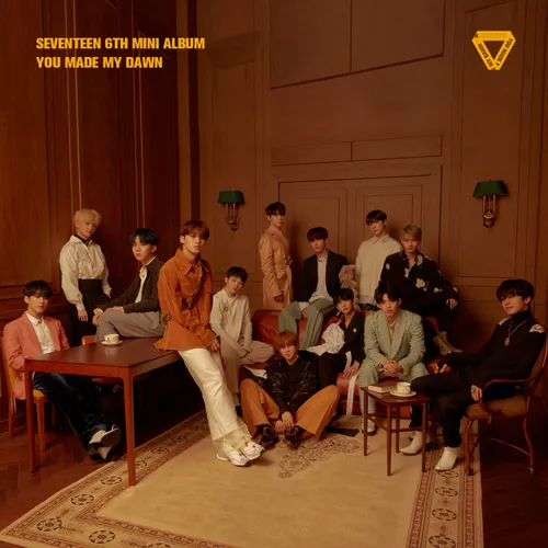 세븐틴 YOU MADE MY DAWN 앨범 커버