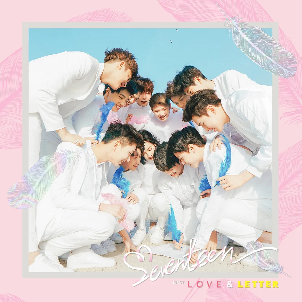 세븐틴 FIRST 'LOVE&LETTER' 앨범 커버