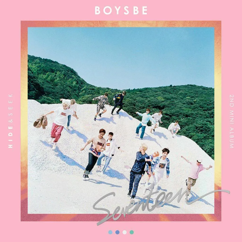 세븐틴 BOYS BE 앨범 커버